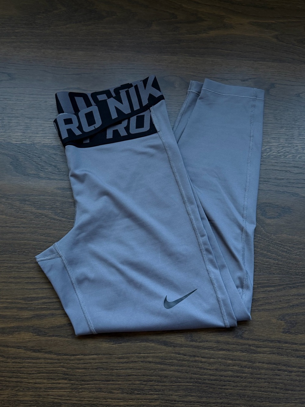 Grey Nike Pro Leggings